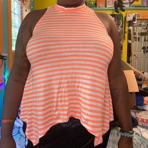 Asymmetrical tank top